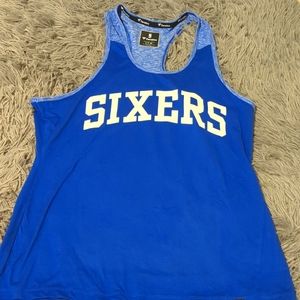 Size small Fanatics Sixers athletic Tank